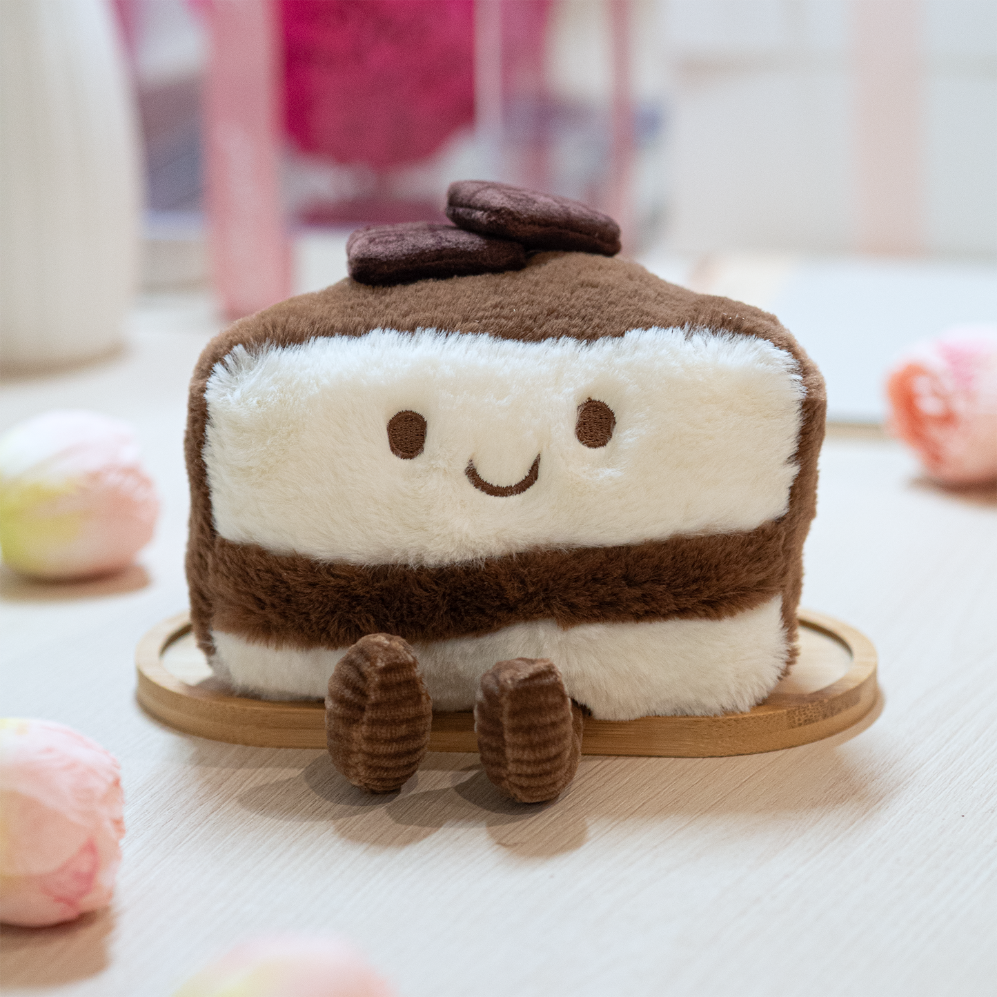 Cake Slice Plush Set — Featured Collection (4-Piece)