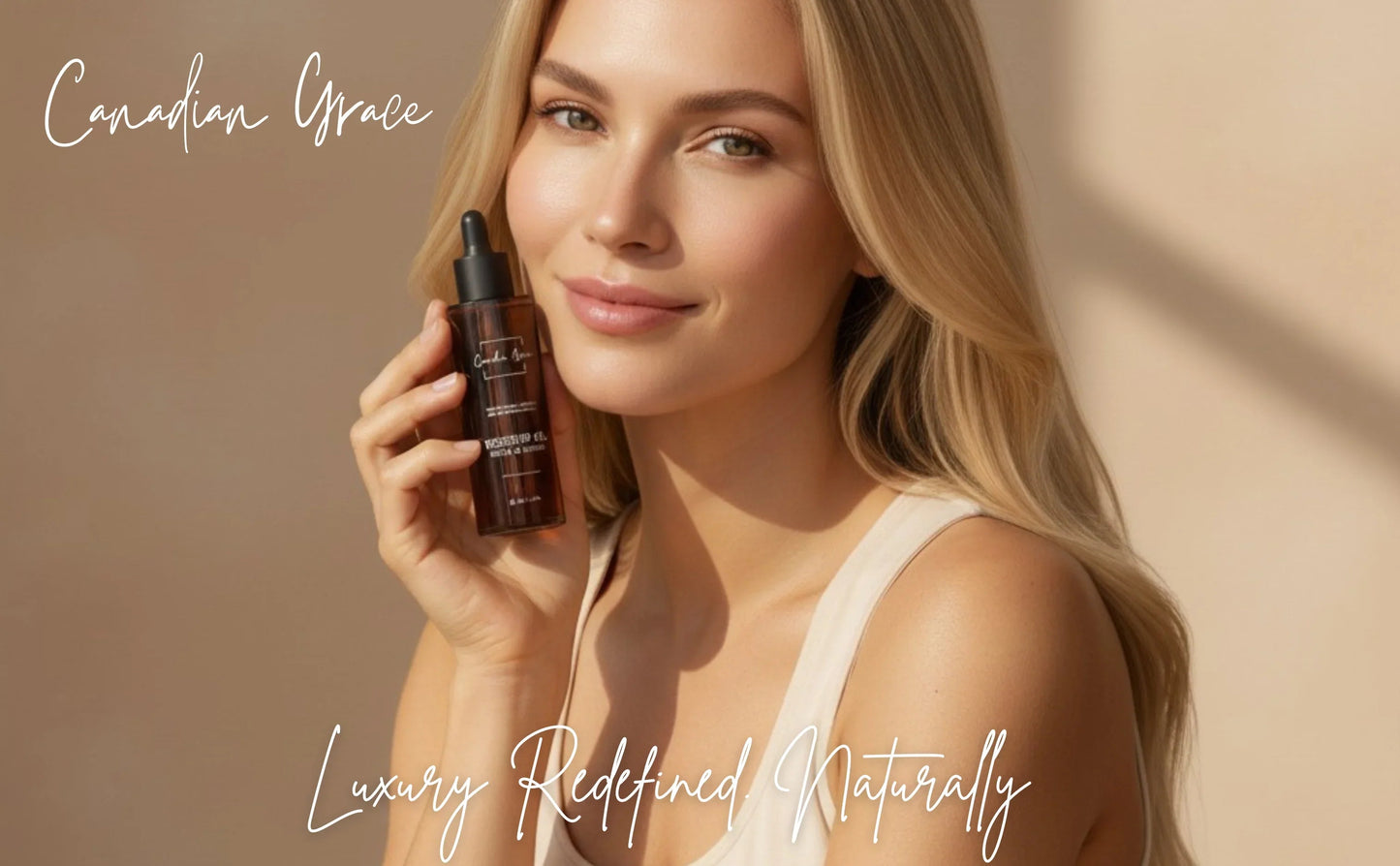 Canadian Grace 100% Organic Rosehip Oil – For Fine Lines, Uneven Tone & Brighter-Looking Skin