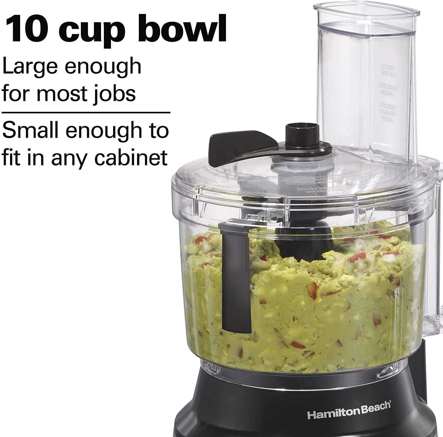 HAMILTON BEACH 10 Cup Stainless Steel Food Processor