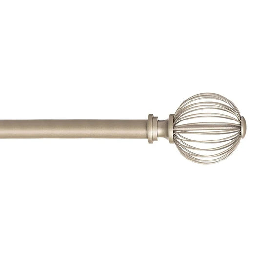 ADJUSTABLE DRAPERY CURTAIN ROD