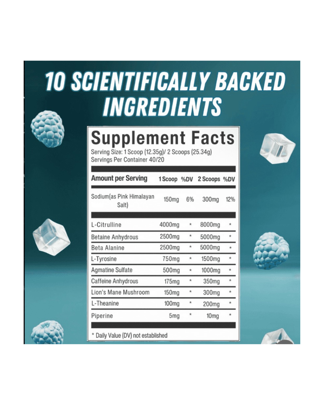 So Sick! Supplements Possessed Monkey Pre-Workout - Blue Razz