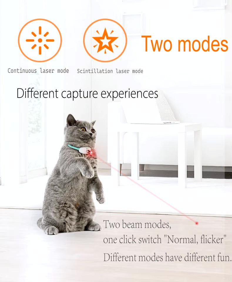 Cat Laser Collar Toy