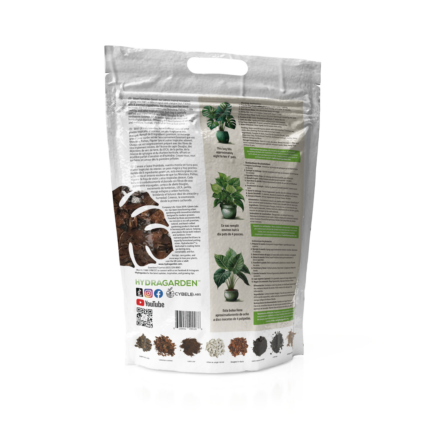 Forbidden Cereal Soilless Houseplant Potting Mix