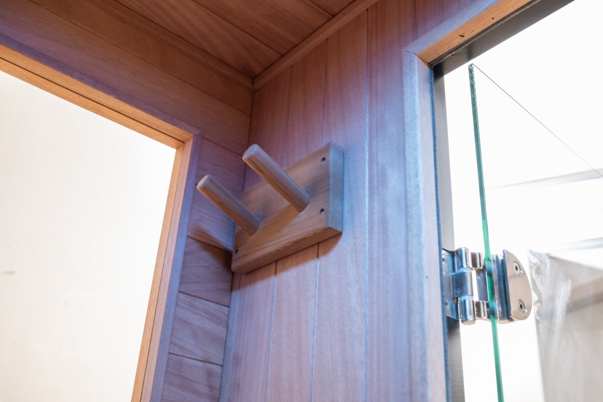 2026 Model-Premium Series-Costway 2-Person Dual Therapy Full Spectrum Infrared Sauna with Red Light Panel($900 Value), WiFi App Control, Chromotherapy & Bluetooth – Okoume Wood- Fully Loaded Indoor Spa