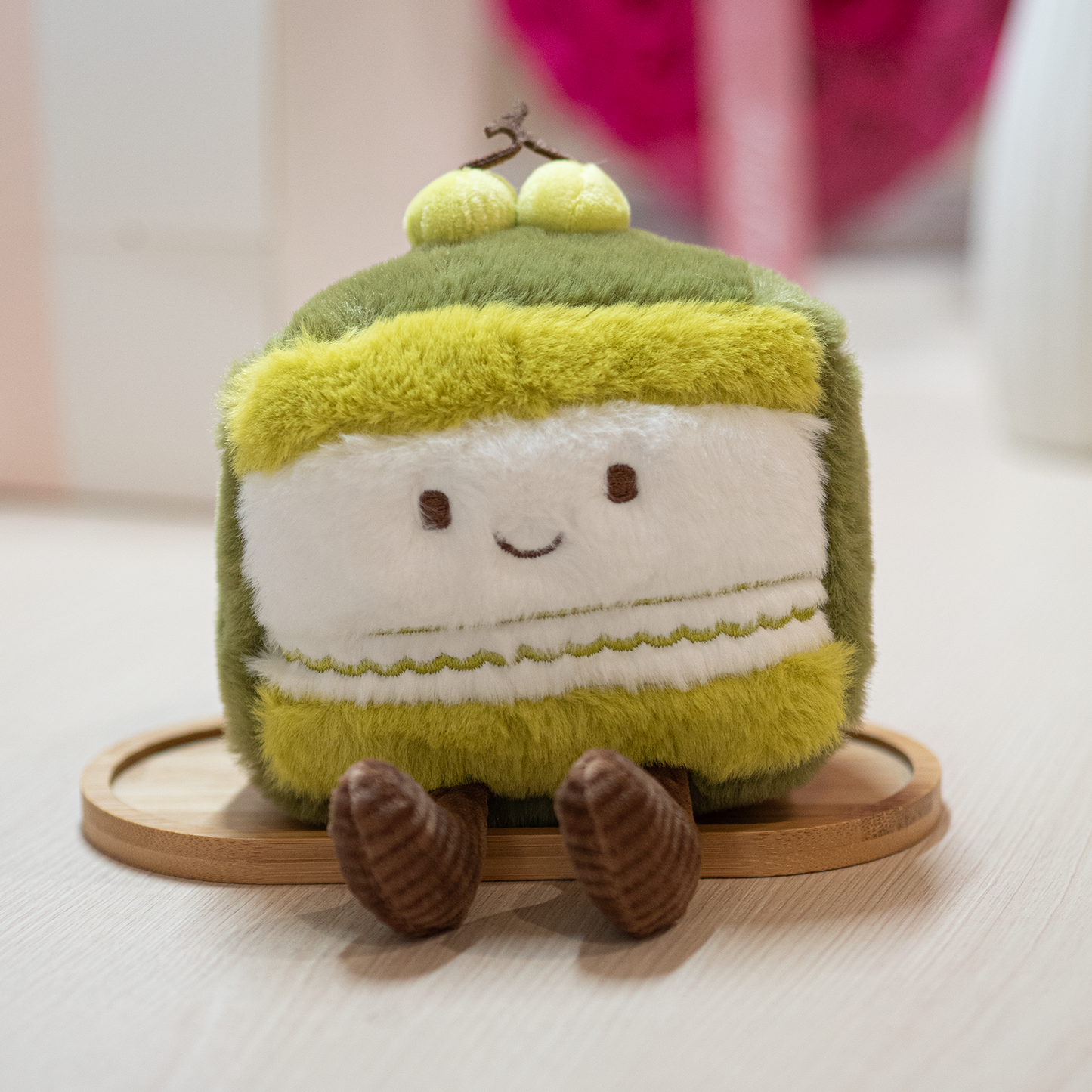 Cake Slice Plush Set — Featured Collection (4-Piece)