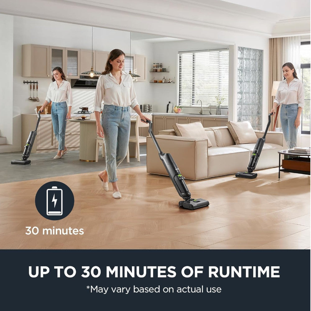 EUREKA NEW400 Cordless Wet Dry Vacuum All-in-One Mop - Factory serviced with Home Essentials warranty