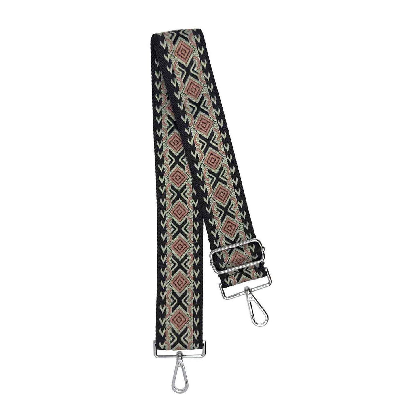 Stevie Woven Strap - Silver Hardware