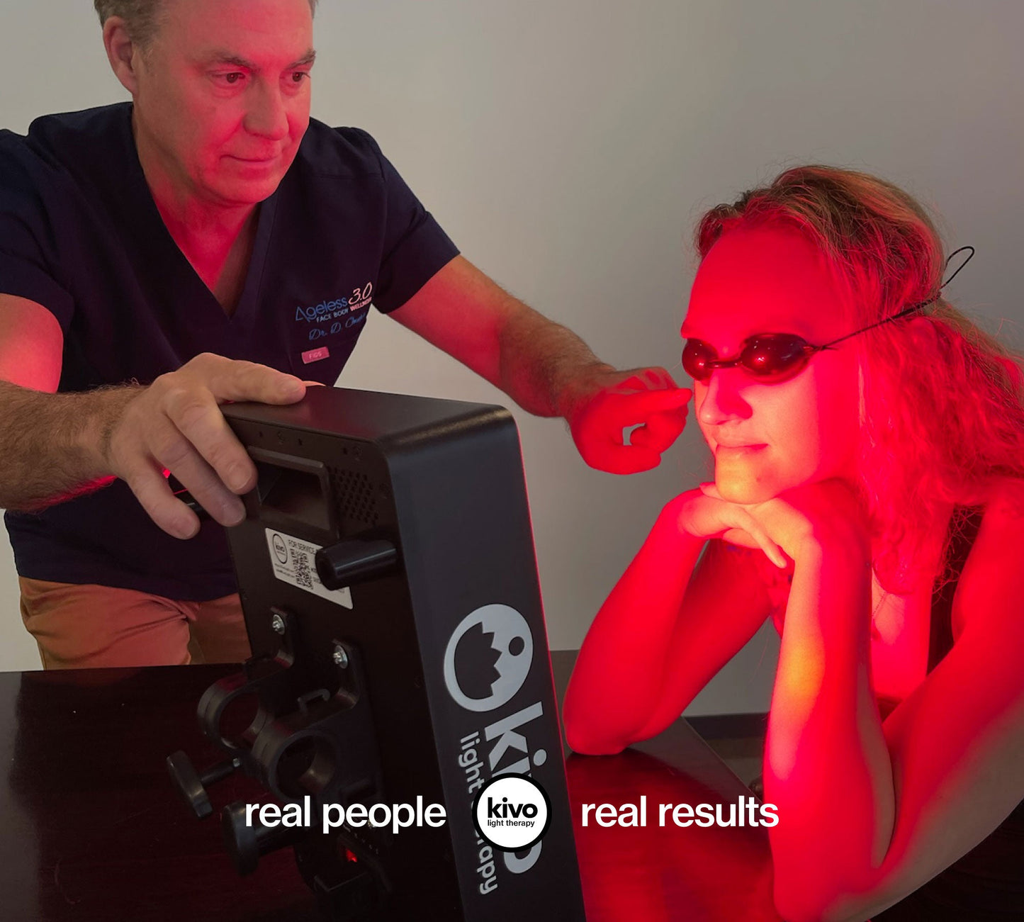 Commercial: Box of 10 Light Therapy Goggles