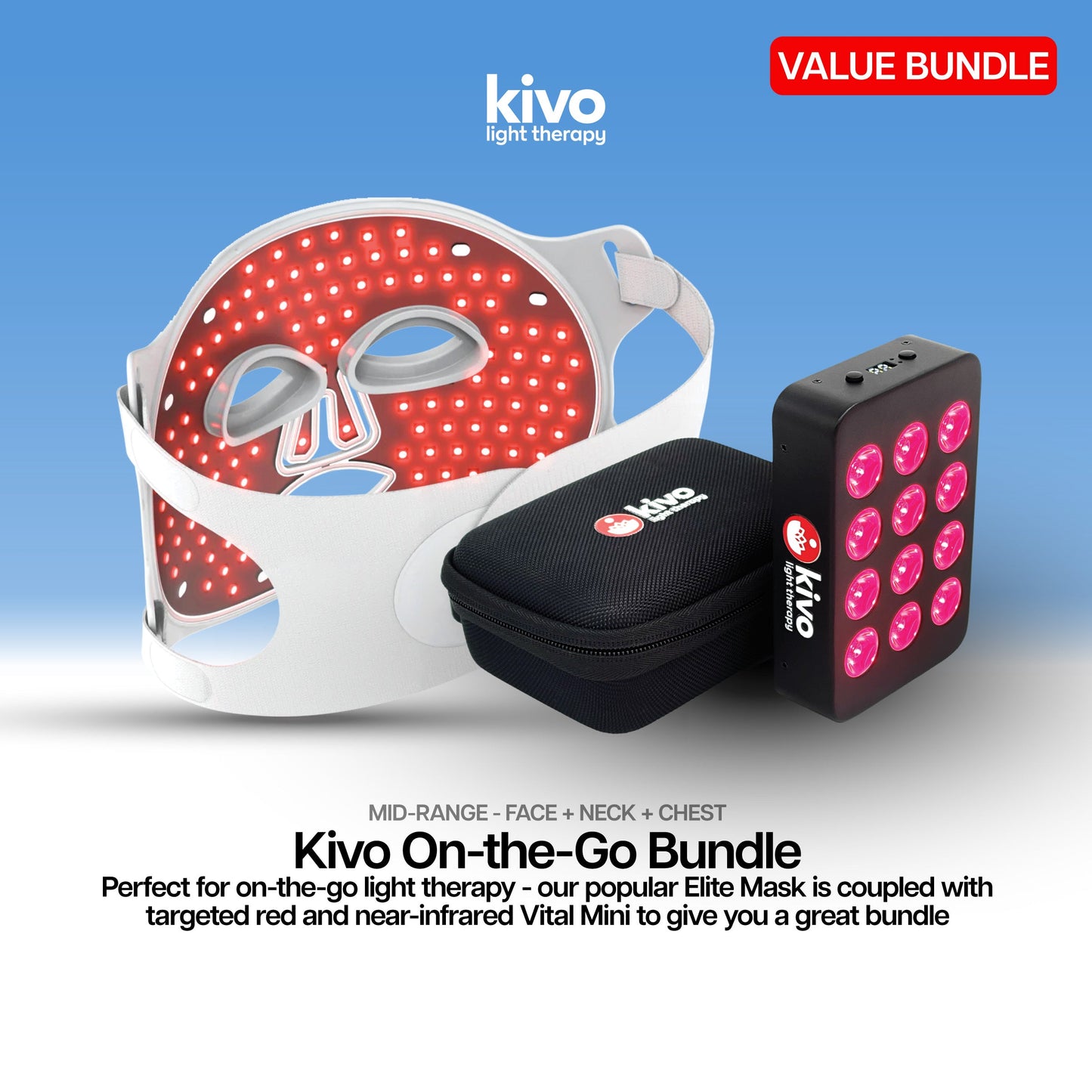 Kivo Elite Mask + Mini Bundle