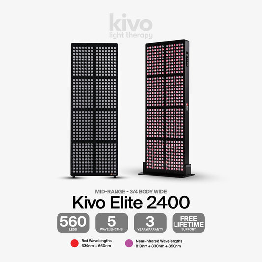 Kivo Pro 2400: Premium Extra Large Red Light Therapy Panel
