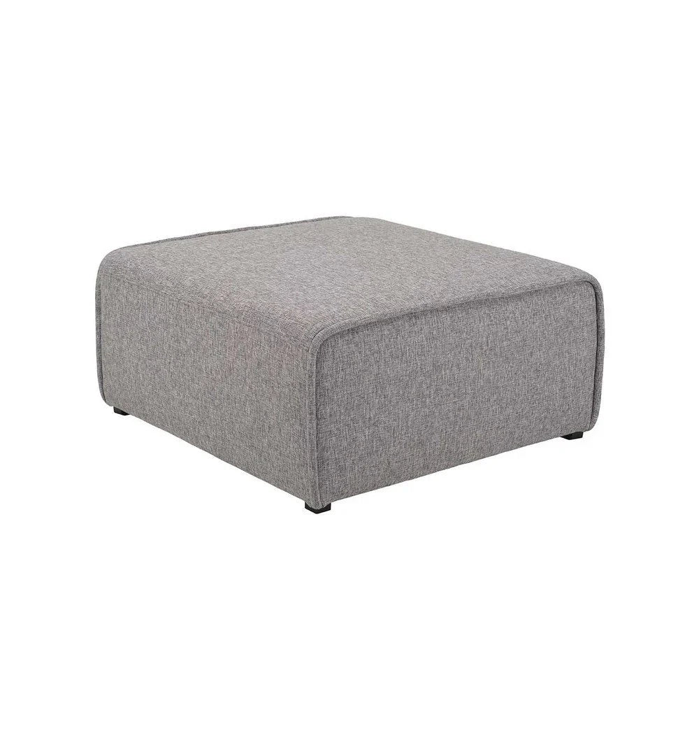 BJORN OTTOMAN PEBBLE GREY